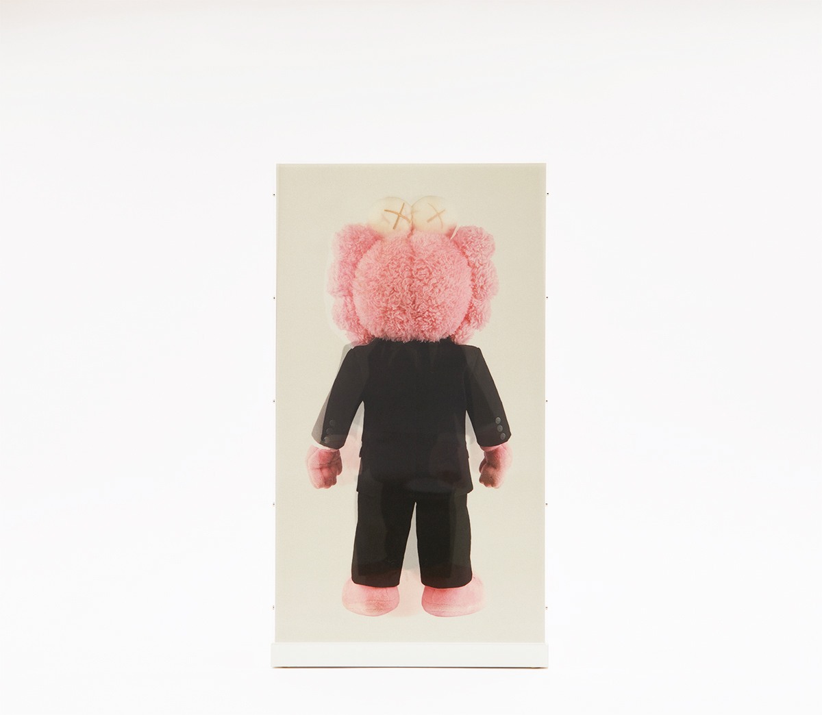 Kaws bff dior plush pink best sale